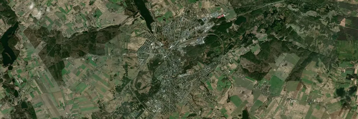 Widok na miasto: Brodnica