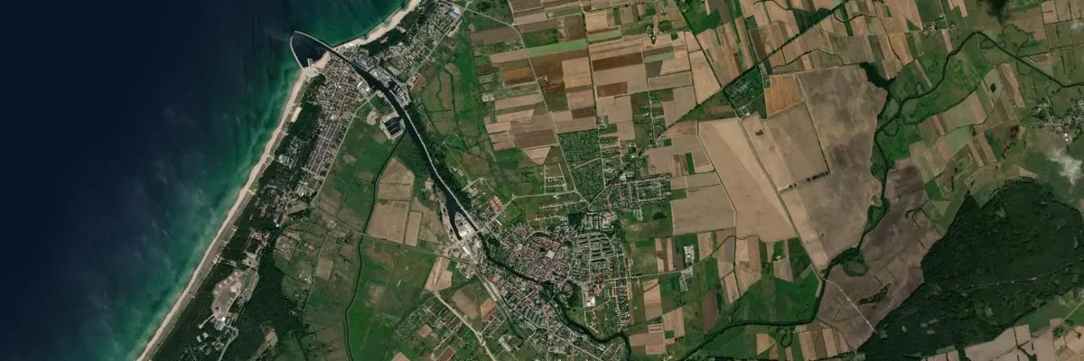 Widok na miasto: Darłowo