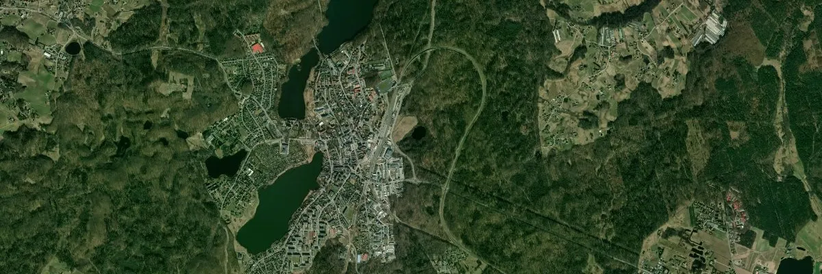 Widok na miasto: Kartuzy
