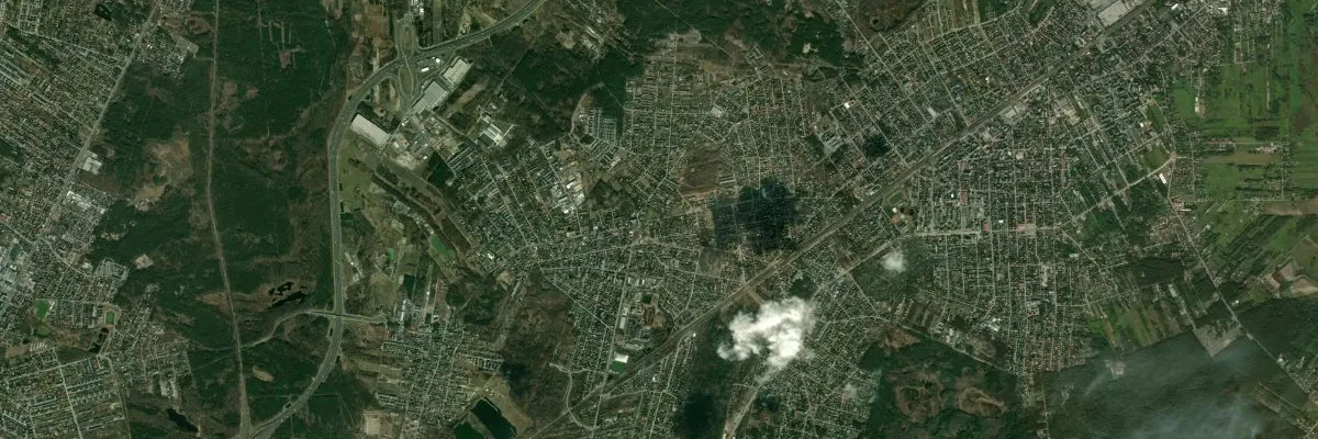 Widok na miasto: Kobyłka