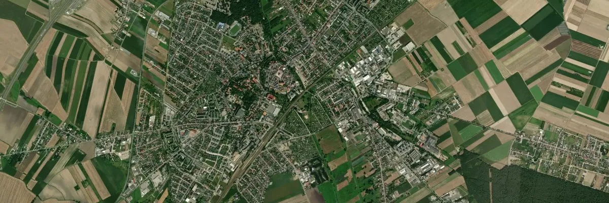 Widok na miasto: Kościan