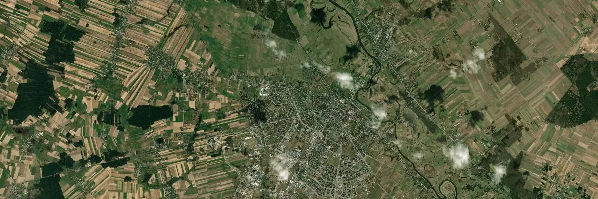 Widok na miasto: Łomża
