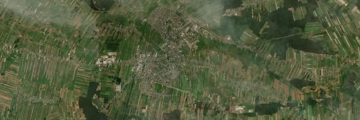 Widok na miasto: Łuków