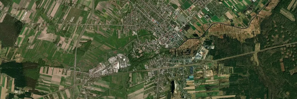 Widok na miasto: Miedzyrzec Podlaski