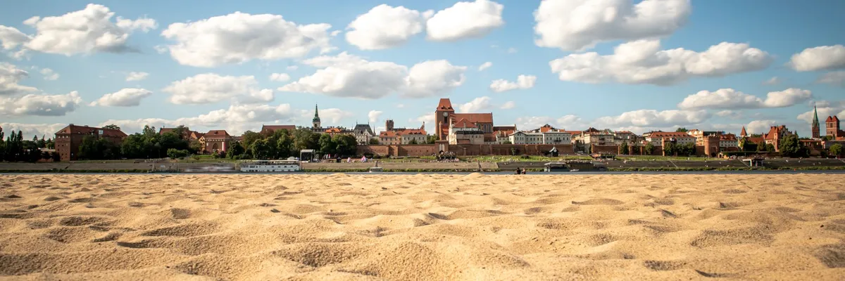 Widok na miasto: Toruń