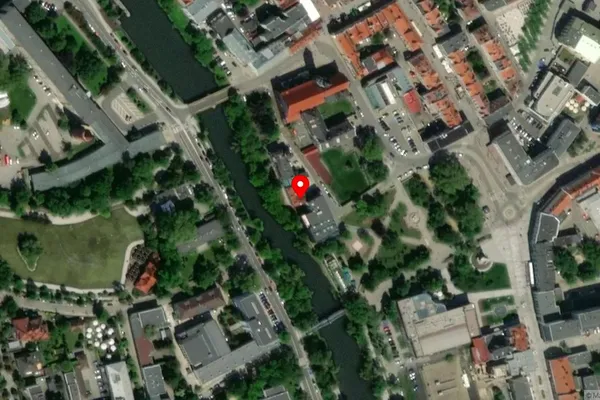 Widok z lotu ptaka: Centralne Muzeum Jeńców Wojennych