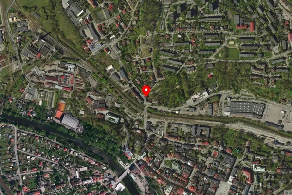 Widok z lotu ptaka: Muzeum 4 Pułku Strzelców Podhalańskich