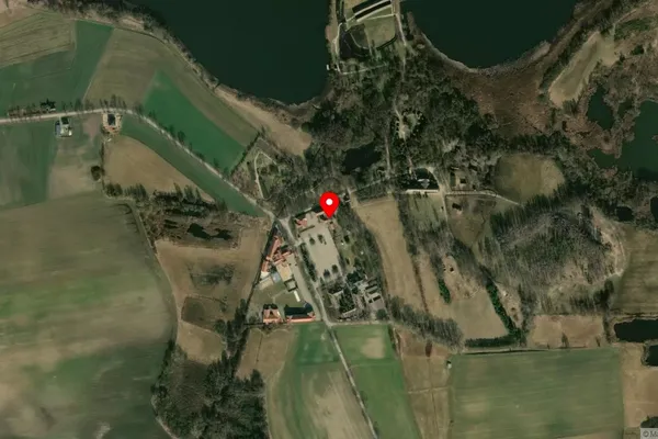 Widok z lotu ptaka: Muzeum Archeologiczne w Biskupinie