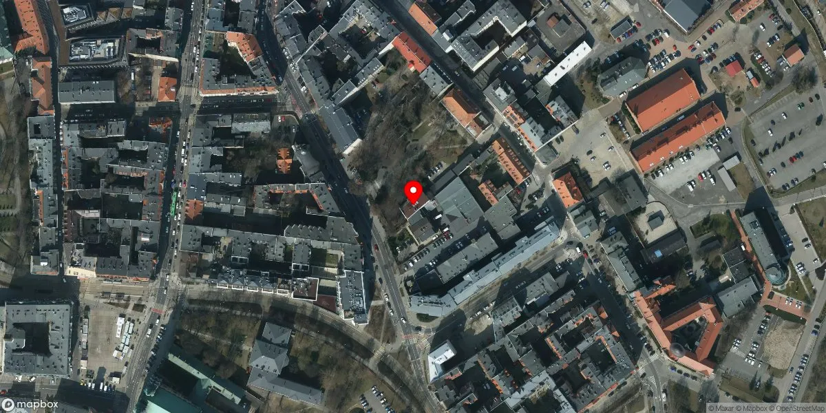 Satelitarny widok na Muzeum Bambrów Poznańskich
