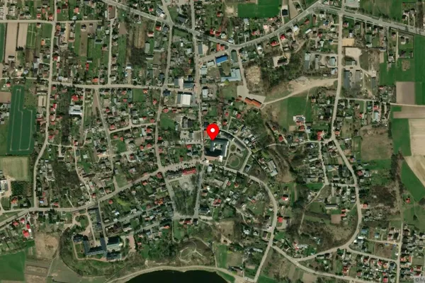 Widok z lotu ptaka: Muzeum Diecezjalne w Drohiczynie im. Jana Pawła II