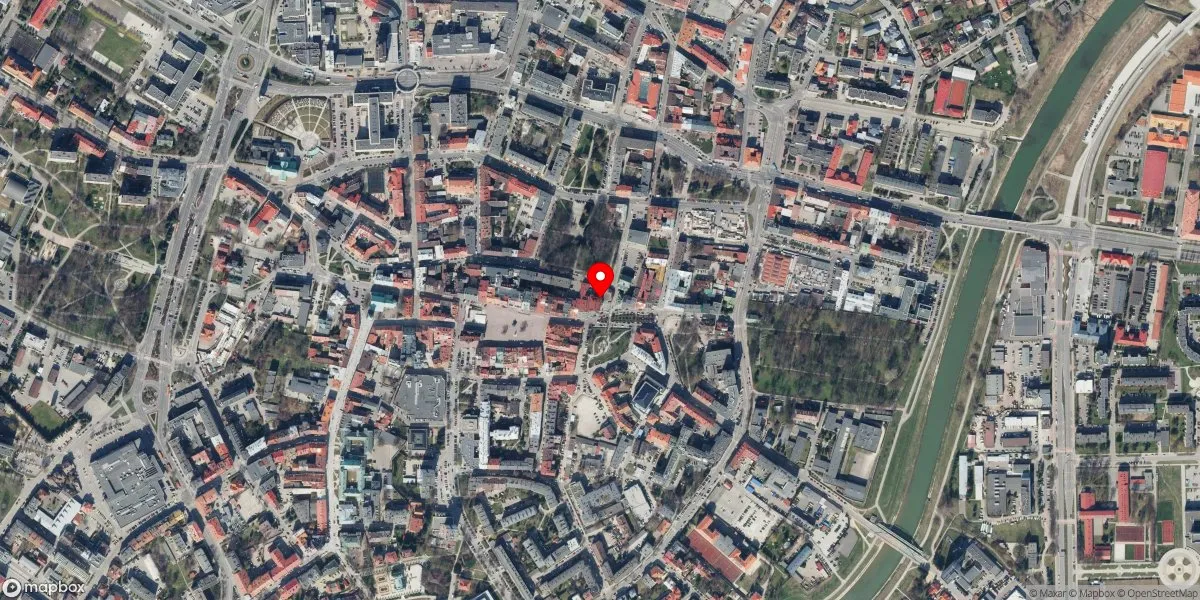 Satelitarny widok na Muzeum Dobranocek ze Zbiorów Wojciecha Jamy w Rzeszowie
