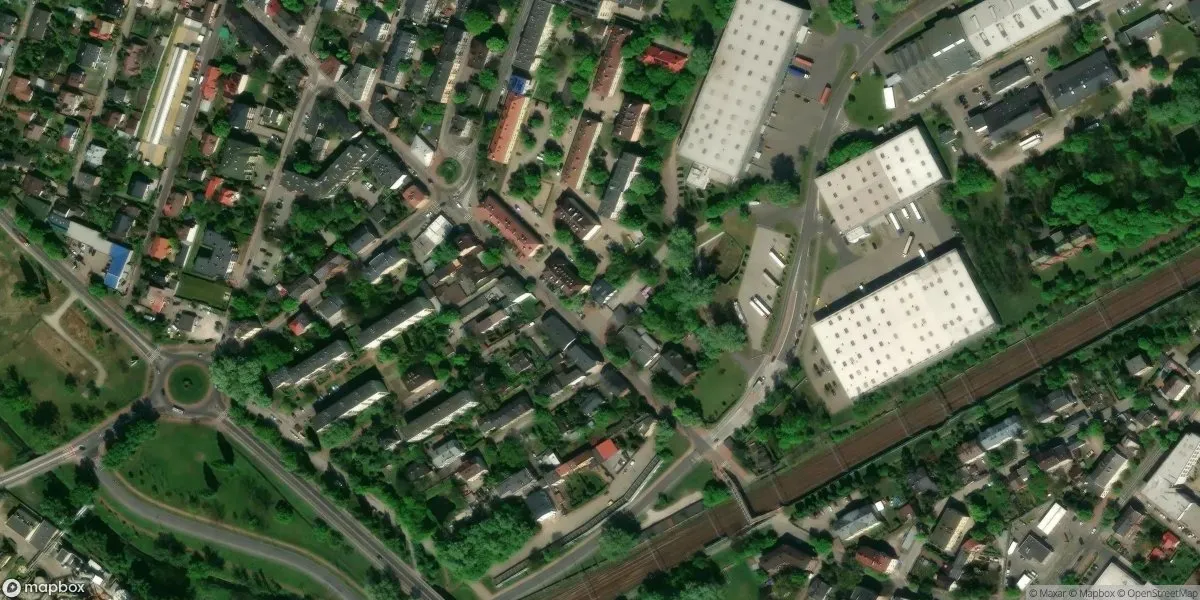 Satelitarny widok na Muzeum Dulag 121