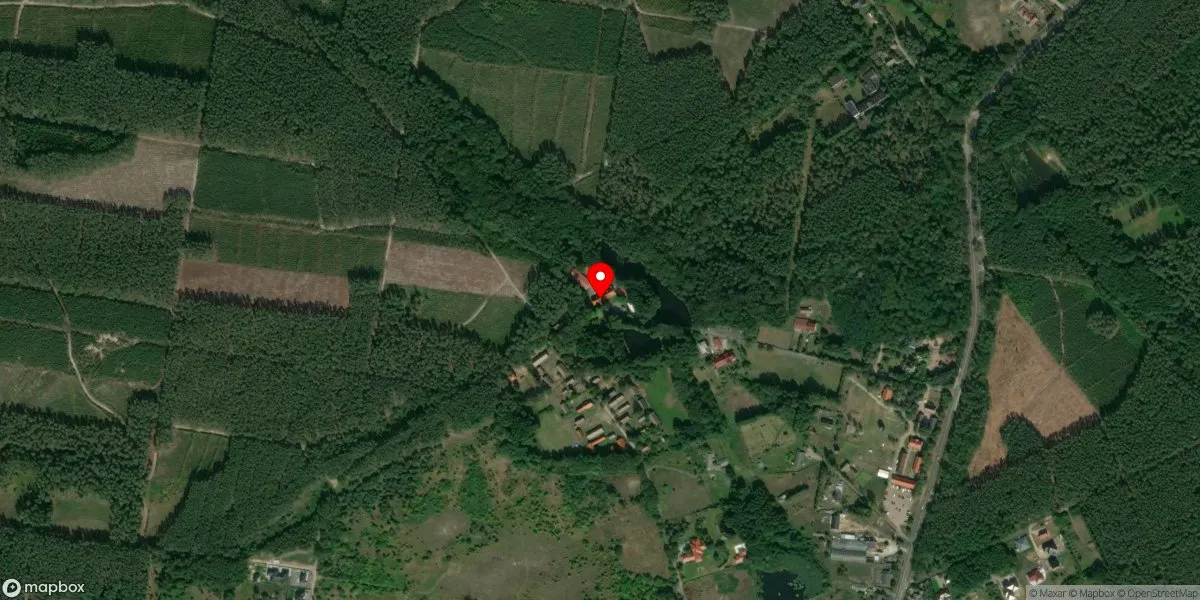 Satelitarny widok na Muzeum Etnograficzne w Zielonej Górze - Ochli