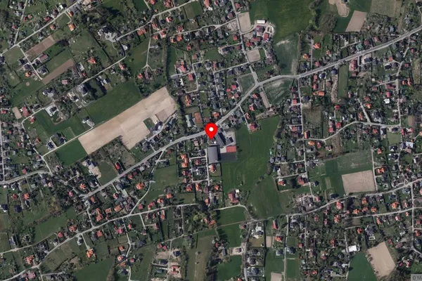 Widok z lotu ptaka: Muzeum Fauny i Flory Morskiej i Śródlądowej w Jaworzu
