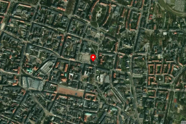 Widok z lotu ptaka: Muzeum Górnośląskie w Bytomiu