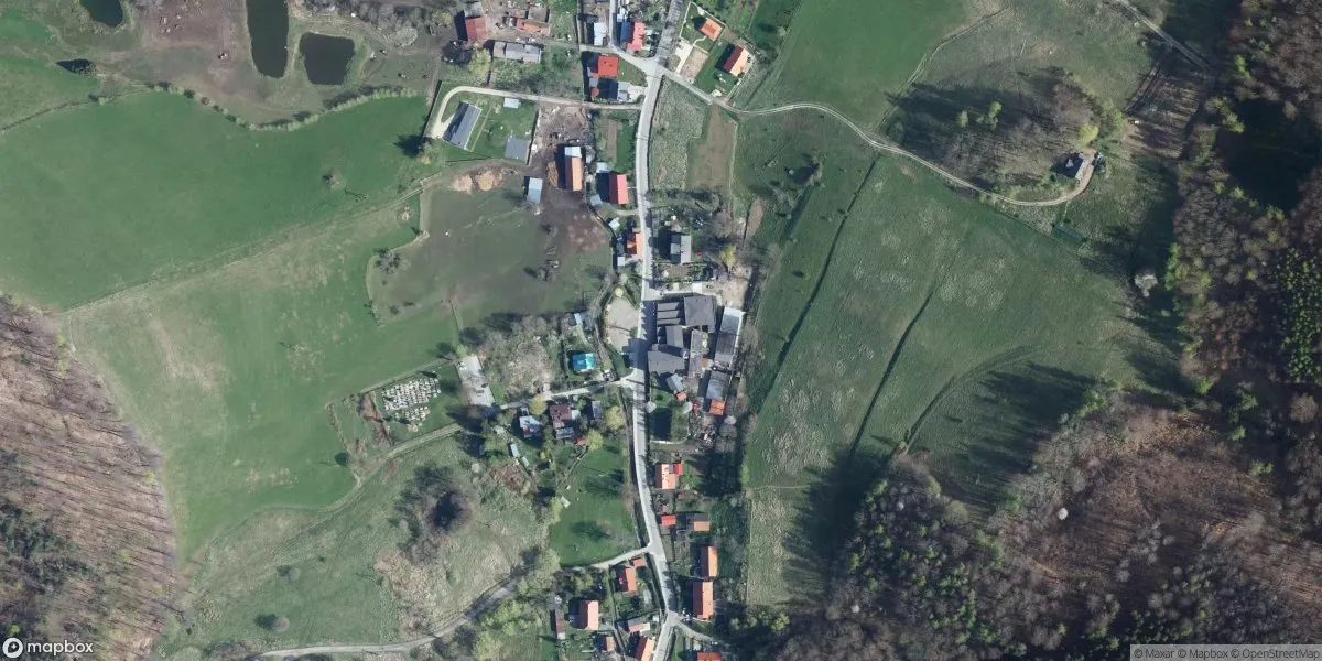 Satelitarny widok na Muzeum Góry Sowie Region Sudety