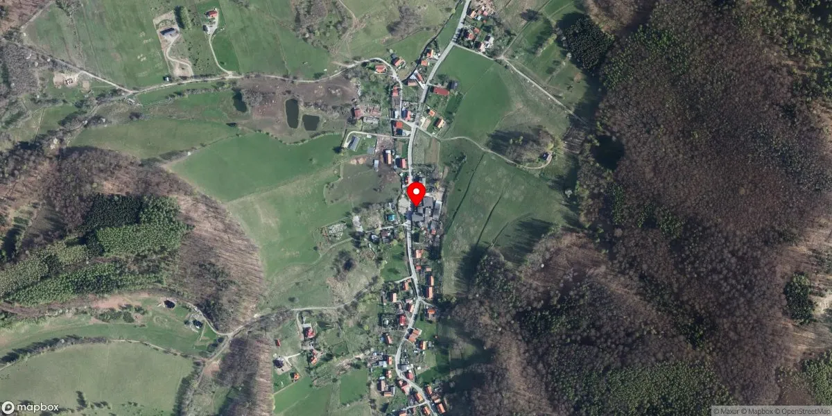 Satelitarny widok na Muzeum Góry Sowie Region Sudety