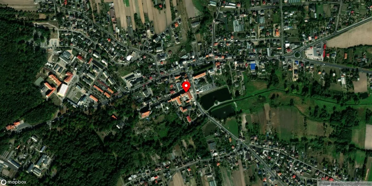 Satelitarny widok na Muzeum Historii Przemysłu w Opatówku