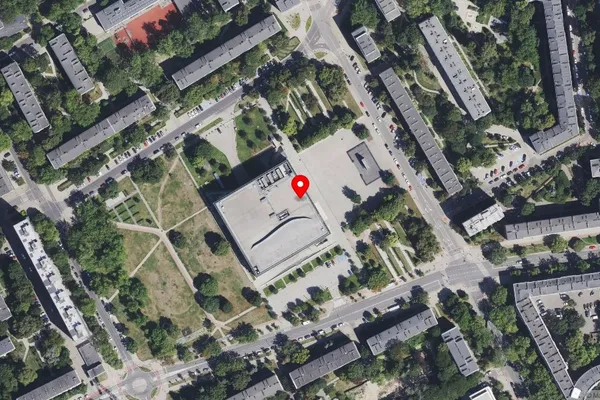 Widok z lotu ptaka: Muzeum Historii Żydów Polskich Polin