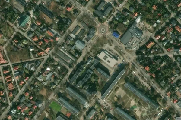 Widok z lotu ptaka: Muzeum Historyczne w Legionowie