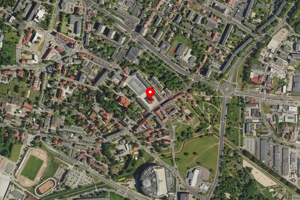 Widok z lotu ptaka: Muzeum Historyczne w Lubinie