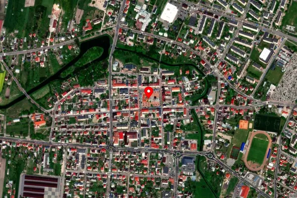 Widok z lotu ptaka: Muzeum Historyczne w Przasnyszu