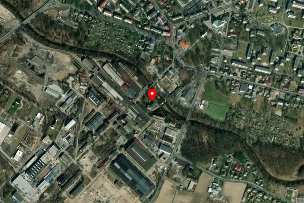 Widok z lotu ptaka: Muzeum Hutnictwa Doliny Małej Panwi