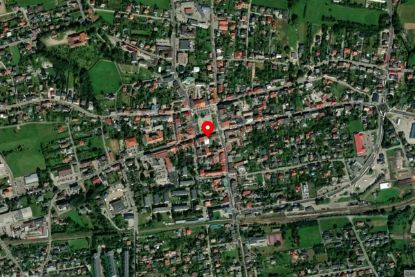 Widok z lotu ptaka: Muzeum im. Aleksandra Kłosińskiego w Kętach