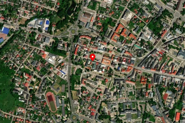 Widok z lotu ptaka: Muzeum im. Jacka Malczewskiego w Radomiu