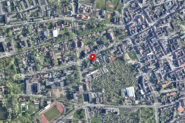 Widok z lotu ptaka: Muzeum im. Jana Kasprowicza w Inowrocławiu