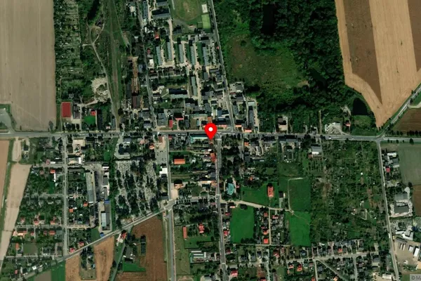 Widok z lotu ptaka: Muzeum im. Jerzego Dunin-Borkowskiego w Krośniewicach
