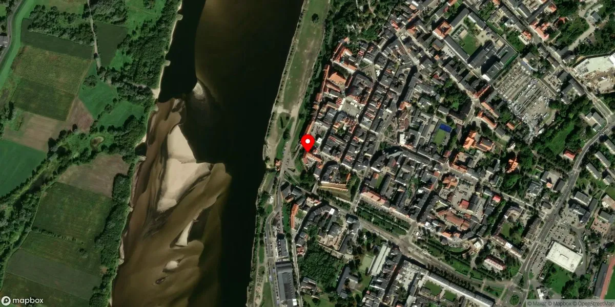 Satelitarny widok na Muzeum im. ks. dr. Władysława Łęgi w Grudziądzu