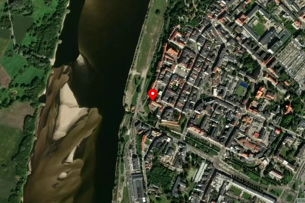Widok z lotu ptaka: Muzeum im. ks. dr. Władysława Łęgi w Grudziądzu