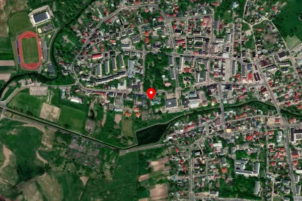 Widok z lotu ptaka: Muzeum im. ks. Stanisława Staszica w Hrubieszowie