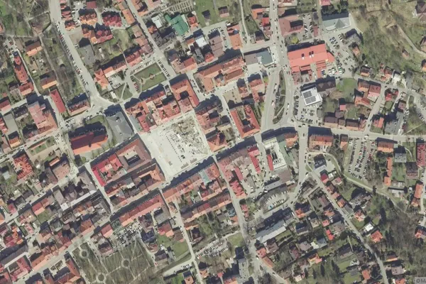 Widok z lotu ptaka: Muzeum im. prof. Stanisława Fischera w Bochni