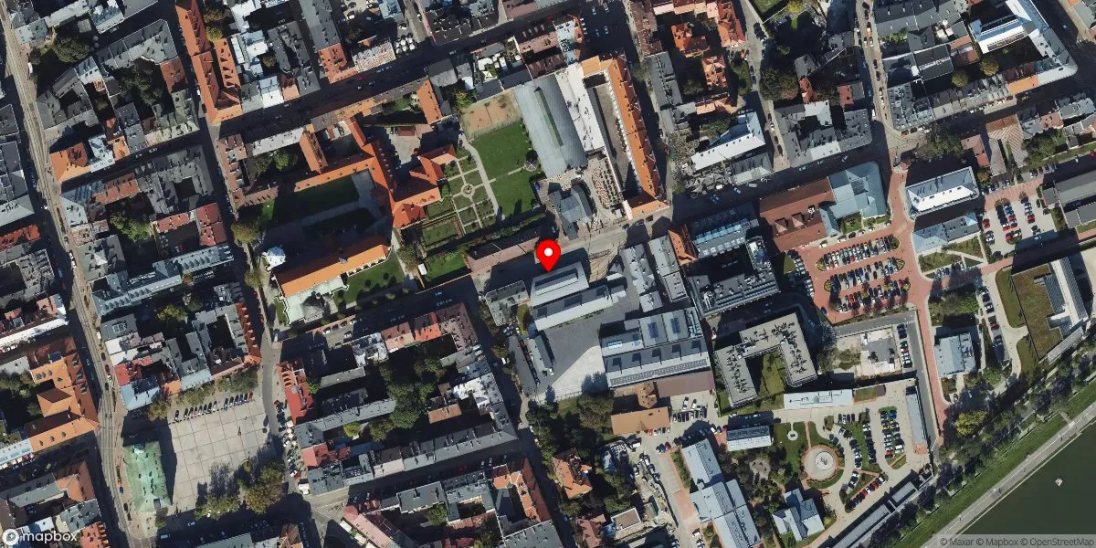 Satelitarny widok na Muzeum Inżynierii i Techniki w Krakowie