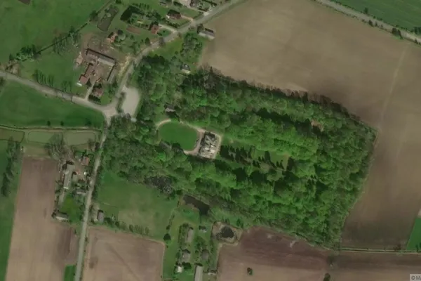 Widok z lotu ptaka: Muzeum Józefa Ignacego Kraszewskiego w Romanowie