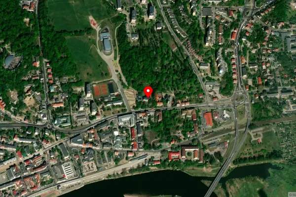 Widok z lotu ptaka: Muzeum Lubuskie im. Jana Dekerta w Gorzowie Wielkopolskim