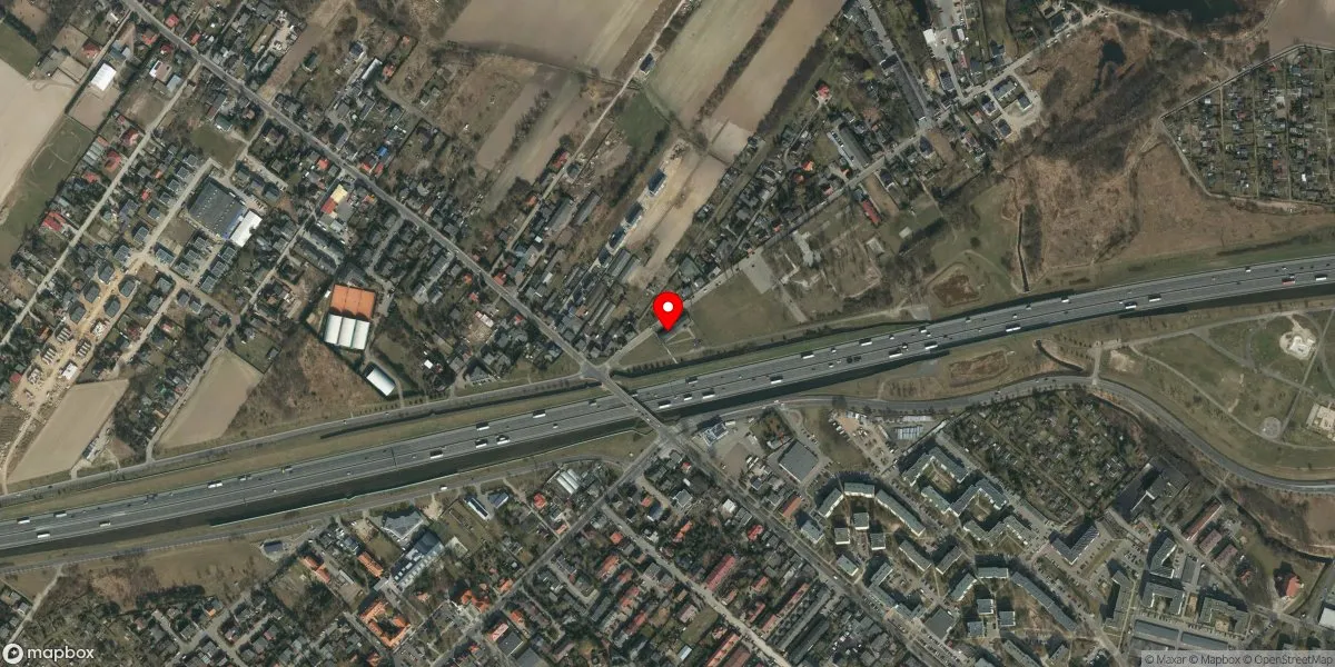Satelitarny widok na Muzeum Martyrologiczne w Żabikowie