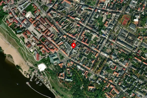 Widok z lotu ptaka: Muzeum Mazowieckie w Płocku
