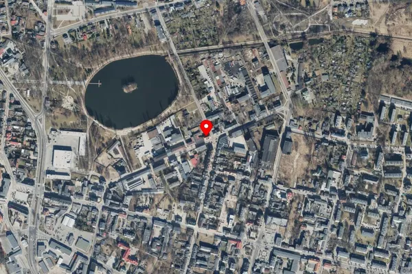 Widok z lotu ptaka: Muzeum Miasta Zgierza