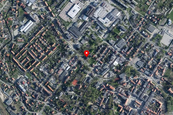 Widok z lotu ptaka: Muzeum Miejskie Dzierżoniowa