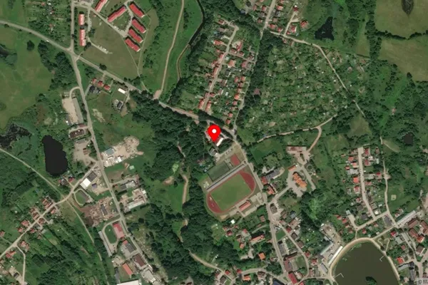 Widok z lotu ptaka: Muzeum Miejskie w Górowie Iławeckim