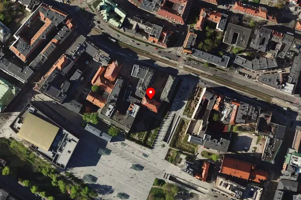 Widok z lotu ptaka: Muzeum Miejskie Wrocławia