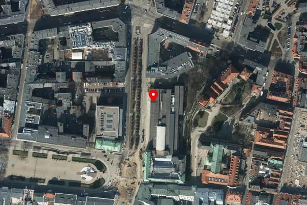 Widok z lotu ptaka: Muzeum Narodowe w Poznaniu