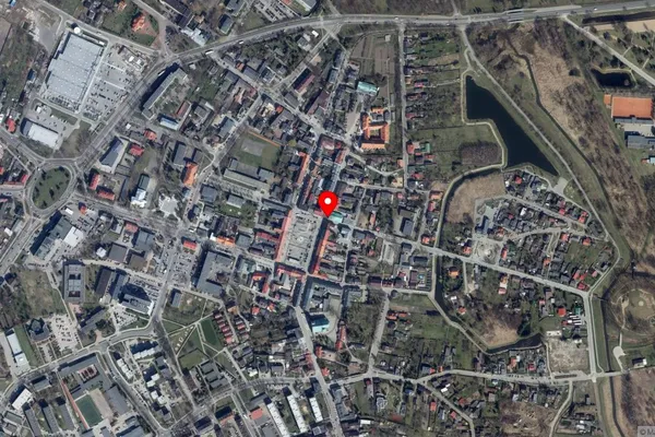 Widok z lotu ptaka: Muzeum Okręgowe w Sieradzu