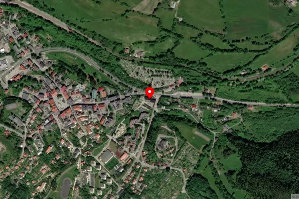 Widok z lotu ptaka: Muzeum Papiernictwa w Dusznikach Zdroju