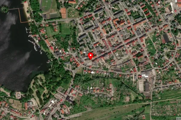 Widok z lotu ptaka: Muzeum Pojezierza Myśliborskiego w Myśliborzu