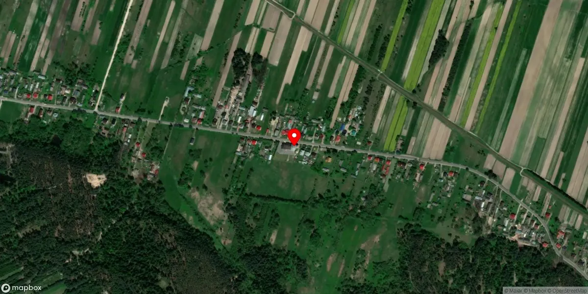 Satelitarny widok na Muzeum Pożarnictwa w Oseredku
