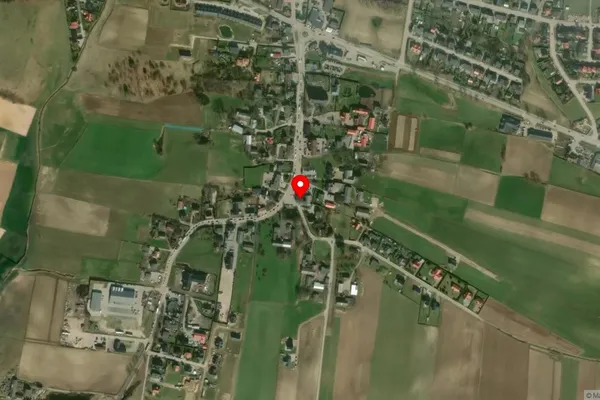 Widok z lotu ptaka: Muzeum Pożarnictwa w Przodkowie